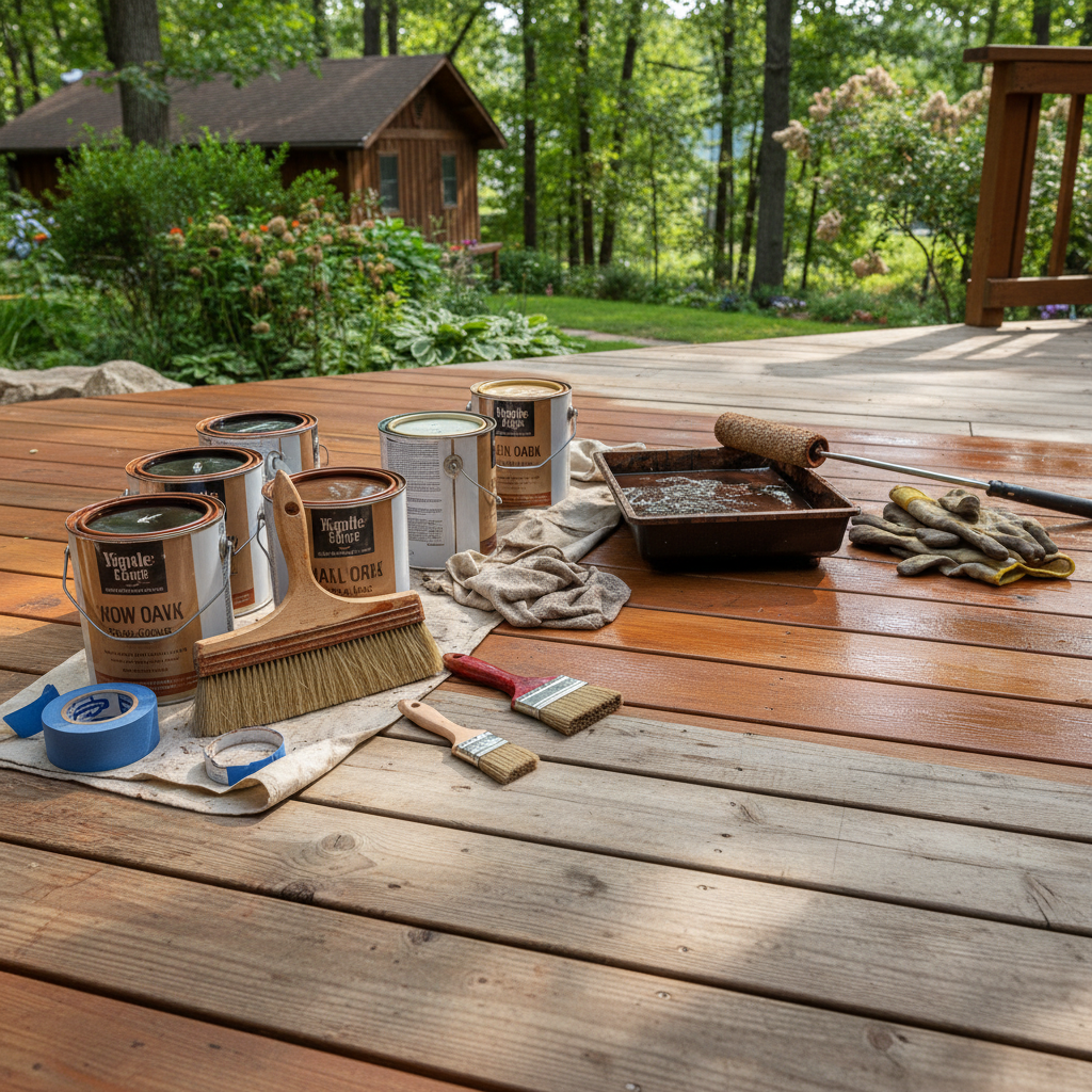 Deck Staining & Sealing