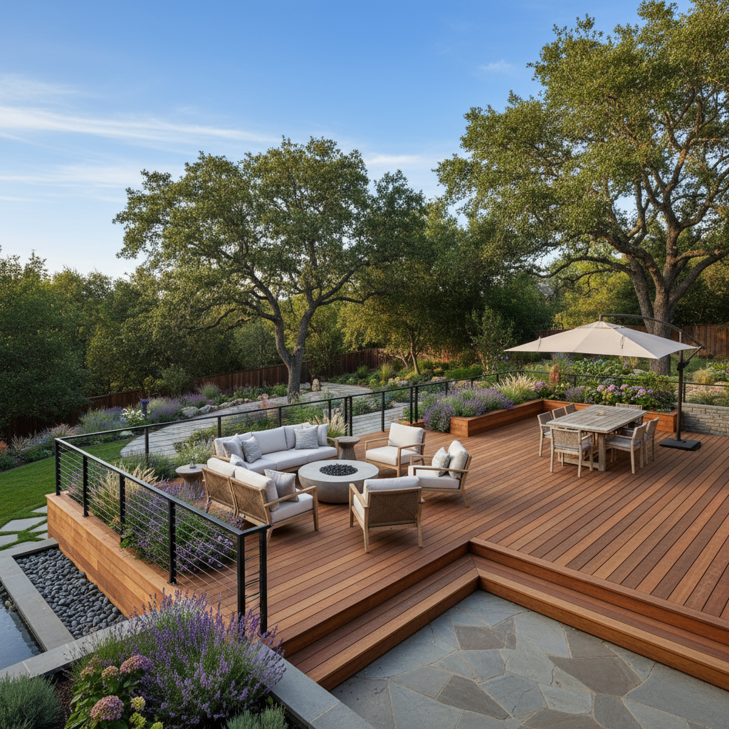 Beautiful custom deck in Pflugerville